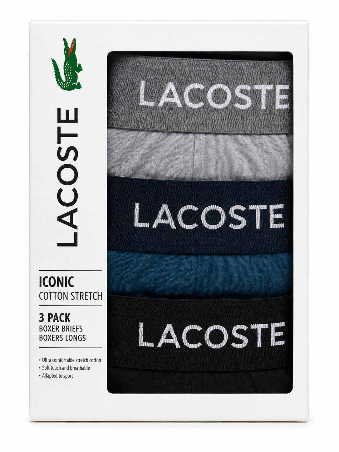 BOXER LACOSTE 3PACK